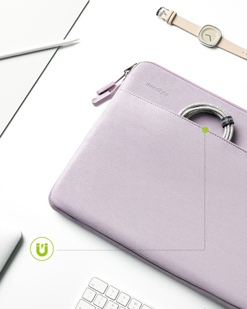 INNOSTYLE TORBA NA LAPTOPA 14 WODOODPORNA ETUI OMNIPROTECT SLIM FIOLETOWA