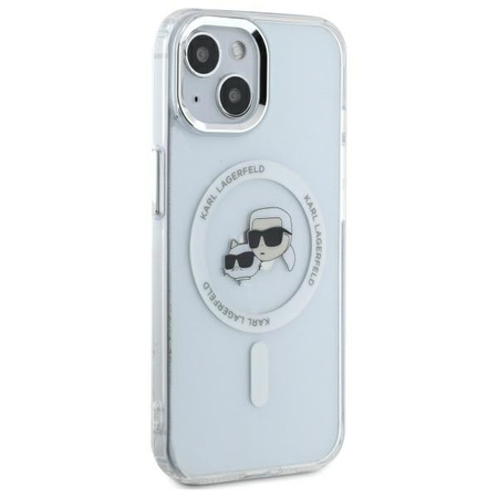 KARL LAGERFELD ETUI HARDCASE DO IPHONE 14 6.1 Z DO MAGSAFE KARL&CHOUPETTE