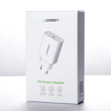 Ugreen ładowarka sieciowa 2x USB 2,4 A biały (CD104 20384)