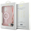 GUESS ETUI HARDCASE CROSSBODY CORD SCRIPT DO MAGSAFE DO IPHONE 16 PRO 6.3