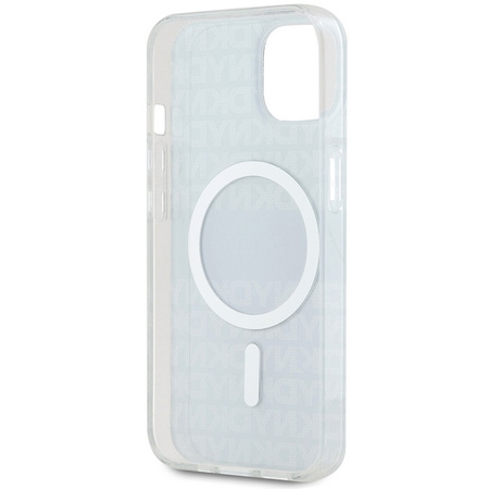 DKNY ETUI HARDCASE DO IPHONE 15 14 13 DO MAGSAFE IML MONO STRIPE CZARNE