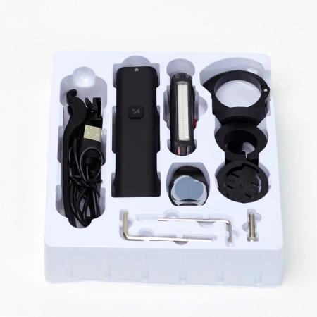 WOZINSKY ZESTAW LAMPEK ROWEROWYCH DO ROWERU PRZEDNIA 1000 LM USB-C I TYLNA