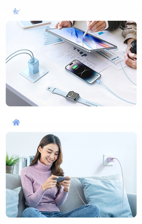 MCDODO KABEL USB-C SZYBKIE ŁADOWANIE DO SAMSUNG ŁADOWARKA USB TYP C 100W 1M