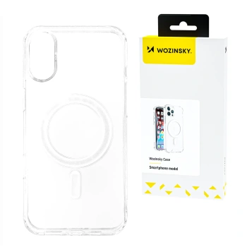 WOZINSKY ETUI ULTRA CLEAR DO MAGSAFE DO SAMSUNG GALAXY S24 FE Z OCHRONĄ