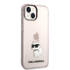 Karl Lagerfeld KLHCP14MHNCHTCP iPhone 14 Plus 6,7" różowy/pink hardcase Ikonik Choupette