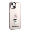 Karl Lagerfeld KLHCP14SHNCHTCP iPhone 14 6,1" różowy/pink hardcase Ikonik Choupette