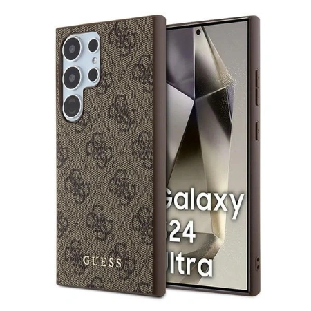 GUESS CASE HARDCASE DO SAMSUNG GALAXY S24 ULTRA S928 ZŁOTY METAL LOGO