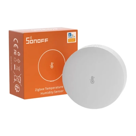 SONOFF CZUJNIK ZIGBEE TEMPERATURA WILGOTNOŚĆ DO SMART HOME ALEXA GOOGLE 2W1