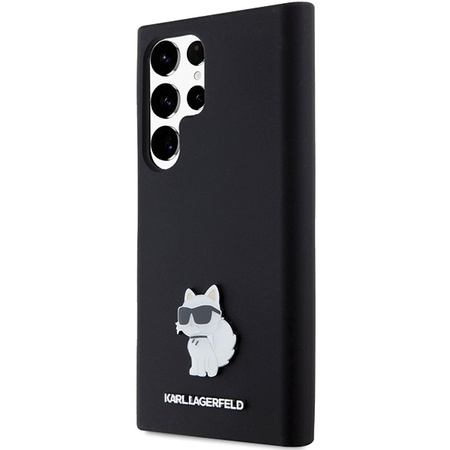 KARL LAGERFELD ETUI HARDCASE DO SAMSUNG S24 ULTRA S928 SILICONE CHOUPETTE
