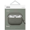 Etui Uniq Terra na AirPods Pro 2 gen. Genuine Leather zielony/lichen green