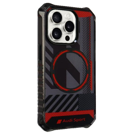 AUDI ETUI IML SPORT DO IPHONE 15 PRO MAX 6.7 DO MAGSAFE OCHRONA MAGNETYCZNA