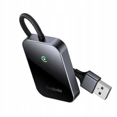 MCDODO ADAPTER BEZPRZEWODOWY DO APPLE CARPLAY WIRELESS BLUETOOTH USB USB-C