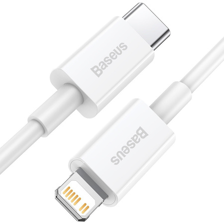 BASEUS KABEL USB-C DO LIGHTNING DO IPHONE 20W 0.25M SZYBKIE ŁADOWANIE