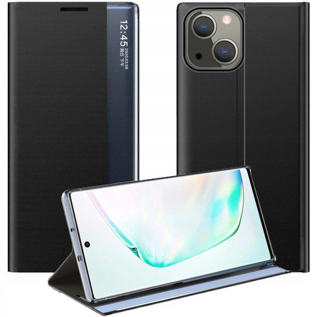 HURTEL SLEEP CASE ETUI DO IPHONE 13 MINI Z KLAPKĄ SMART COVER FUNKCJONALNE