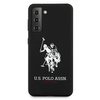 Etui U.S. Polo Assn. Silicone Logo na Samsung Galaxy S21+ - czarne