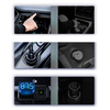 Baseus S-16 Transmiter FM Bluetooth 5.0 2x USB ładowarka samochodowa AUX MP3 TF micro SD 3,1 A czarny (CCTM-E01)