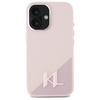 KARL LAGERFELD CASE DO IPHONE 16 6.1 DO MAGSAFE HARDCASE SILICONE SHADOW