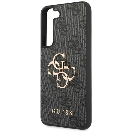 Etui Guess GUHCS23S4GMGGR S23 S911 - szare hardcase 4G Big Metal Logo