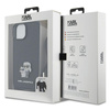 KARL LAGERFELD ETUI DO IPHONE 15 PLUS 6,7 CROSSBODY SAFFIANO METAL PIN