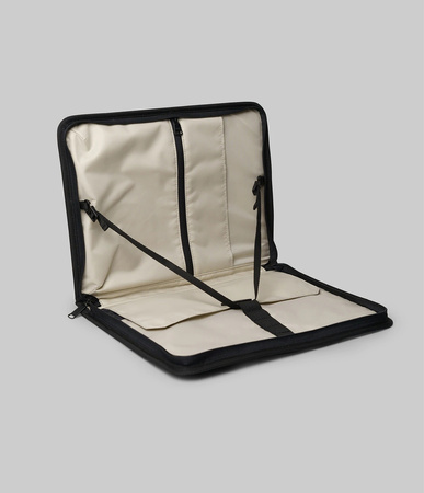 Ringke Smart Zip Pouch uniwersalne etui na laptopa tablet (do 13'') podstawka torba organizer czarny