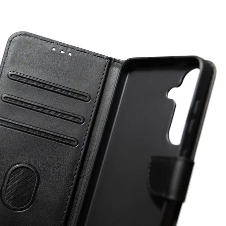 Etui Skórzane Wallet Samsung Galaxy M35 5G Czarny
