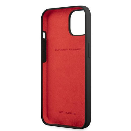 Ferrari FESSIHCP13MBK iPhone 13 6,1" czarny/black hardcase Silicone