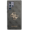 GUESS CASE HARDCASE DO SAMSUNG S23 ULTRA S918 SZARY Z LOGO METALOWYM