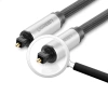 Kabel optyczny Ugreen AV108 Toslink/SPDIF 3m - szary