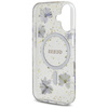 GUESS ETUI POKROWIEC MAGNETYCZNY DO MAGSAFE IPHONE 16 RESIN FLOWERS GLITTER