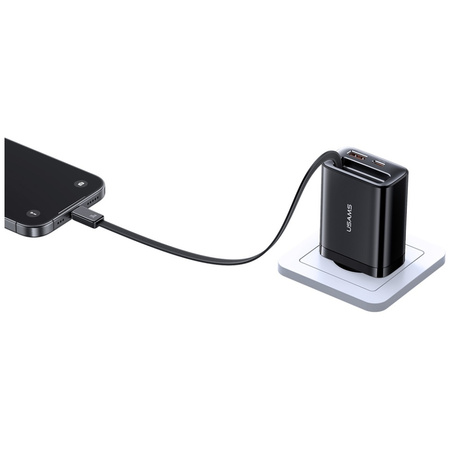 USAMS ŁADOWARKA SIECIOWA 30W DO TELEFONÓW APPLE IPHONE 12 13 14 1xUSB-C