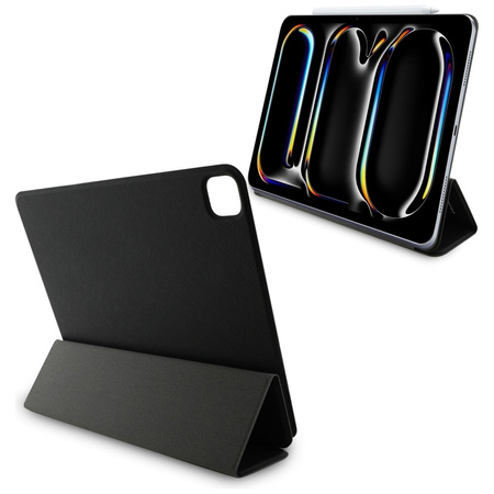Karl Lagerfeld KLFC13PM24SAKCK iPad Pro 13 2024 Book Cover czarny/black Saffiano Magnetic Karl &Choupette