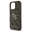 GUESS ETUI HARD CASE DO IPHONE 16 PRO 6.3 4G BIG LOGO Z MODNYM WYKOŃCZENIEM