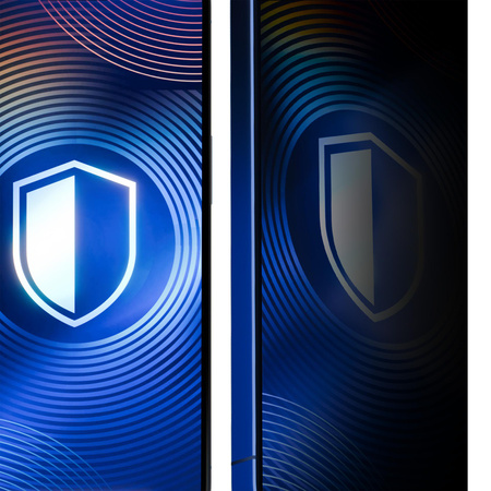 3MK HARDGLASS MATT MAX PRIVACY DO APPLE IPHONE 15 PRO OCHRONA EKRANU