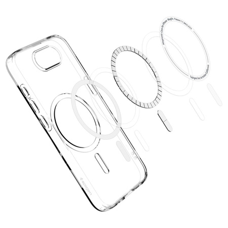 SPIGEN LIQUID CRYSTAL DO IPHONE 16E ETUI DO MAGSAFE Z ANTYPOŚLIZGOWĄ