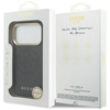 Etui Guess Perforated 4G MagSafe do iPhone 17 Pro Max czarny