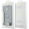 GUESS ETUI CASE POKROWIEC LEOPARD TRIANGLE CORD STRAP DO IPHONE 16