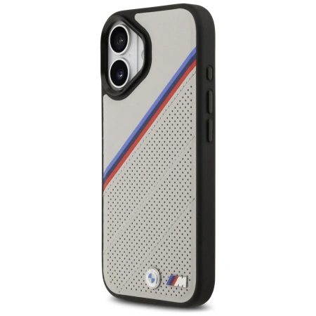BMW ETUI CASE DO MAGSAFE IPHONE 17 M TRICOLOR METAL LOGO LUKSUSOWE