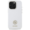 GUESS CASE HARD DO IPHONE 16 PRO 6.3 SILICONE LOGO STRASS 4G LUKSUSOWE