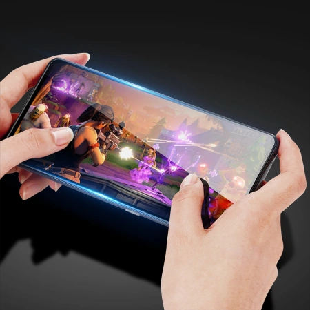 DUX DUCIS SZKŁO HARTOWANE 9D DO MOTOROLA MOTO G50 Z RAMKĄ WYSOKA OCHRONA