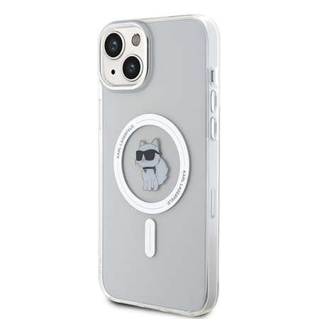 KARL LAGERFELD ETUI DO IPHONE 15 PLUS 6,7 HARDCASE IML CHOUPETTE DO MAGSAFE