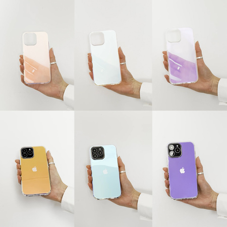 Aurora Case etui do Samsung Galaxy A53 5G żelowy opalizujący pokrowiec niebieski
