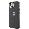 Karl Lagerfeld KLHMP14SHFCKNOK iPhone 14/ 15 / 13 6.1 czarny/black hardcase IML Ikonik MagSafe