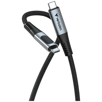 VERBATIM KABEL SYNC & CHARGE USB-C DO USB-C 40GB/S 240W DO TELEFONÓW