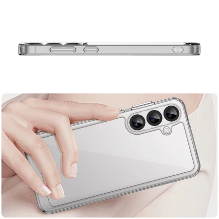 HURTEL ETUI SILIKONOWE OUTER SPACE CASE Z ŻELOWĄ RAMKĄ DO SAMSUNG GALAXY