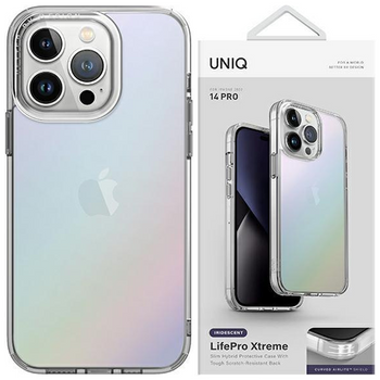 UNIQ etui LifePro Xtreme iPhone 14 Pro 6,1" opal/iridescent