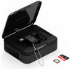 Kabel Bazic GoCharge Loop 5w1 Lightning, USB-A, Micro USB 1m czarny