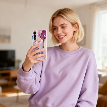 TECH-PROTECT ICON GALAXY A57 5G MARBLE