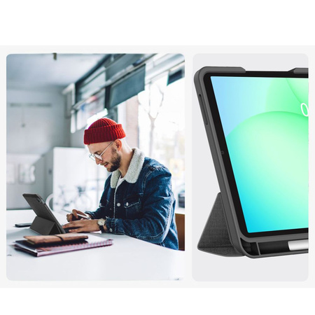 TECH-PROTECT SC PEN CANVAS GALAXY TAB A9+ / A11+ PLUS 11.0 X210 / X215 / X216 / X230 / X235 / X236 CHARCOAL GREY