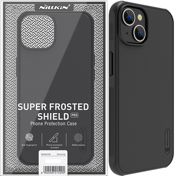 Nillkin Super Frosted Shield Pro etui iPhone 14 Plus pokrowiec na tył plecki czarny