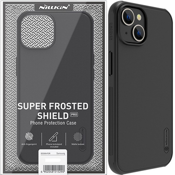 Nillkin Super Frosted Shield Pro etui iPhone 14 Pro pokrowiec na tył plecki czarny
